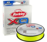 Berkley X9, Fil de Pêche, Tresse 9 Brins pour la Pêche en Mer et en Eau Douce, plus Résistante et Très Souple, Pêche aux Carnassiers, Long lancer, Fluro Grün