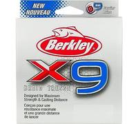 Berkley X9, Fil de Pêche, Tresse 9 Brins pour la Pêche en Mer et en Eau Douce, plus Résistante et Très Souple, Pêche aux Carnassiers, Long lancer