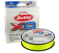 Berkley X9, Fil de Pêche, Tresse 9 Brins pour la Pêche en Mer et en Eau Douce, plus Résistante et Très Souple, Pêche aux Carnassiers, Long lancer