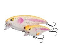 Berkley Zilla Flanker Leurre | Action de flanc régulière | Système Klip Lok pour Profondeur réglable | Leurre pour prédateurs de 1 à 2 m de Profondeur | 15,5 cm | 79 g | Truite Albinos