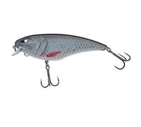 Berkley Zilla Flanker Leurre dur pour la Pêche du Brochet en Eau Douce, Reste Sous la Surface, Hameçon Fusion, Action Wobbling, sans Plomb, Roach