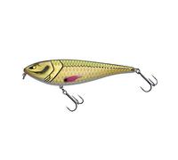Berkley Zilla Glider Leurre dur pour la Pêche du Brochet en Eau Douce, Coule Doucement, Hameçon Fusion, Action Erratique, sans Plomb, Ayu Green