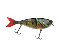 Berkley Zilla Jointed Glider Leurre dur pour la Pêche du Brochet en Eau Douce, Coule Doucement, Hameçon Fusion, Action Erratique, sans Plomb, Perch, 13.5cm