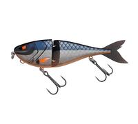 Berkley Zilla Jointed Glider Leurre Pike | Leurre Facile à pêcher avec Action en S | Système Klip Lok | Leurre pour prédateurs de 0,5 à 1,5 m de Profondeur | 13,5 cm | 44 g | Two Tone Fegis