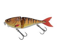 Berkley Zilla Jointed Glider Leurre Pike | Leurre Facile à Utiliser avec Une Action en S | Système Klip Lok | Profondeur de 0,5 à 1,5 m Leurre pour prédateurs | 13,5 cm | 44 g | Motoroil Burbot