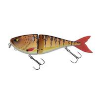 Berkley Zilla Jointed Glider Leurre Pike | Leurre Facile à Utiliser avec Une Action en S | Système Klip Lok | Profondeur de 0,5 à 1,5 m Leurre pour prédateurs | 18 cm | 80 g | Motoroil Burbot