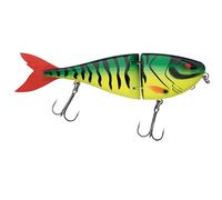 Berkley Zilla Jointed Glider, Predator Fishing lure, leurre de pêche à nage Lente, Profondeur réglable avec Le système Klip Lok®, 13.5cm, Shadow Tiger
