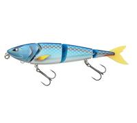 Berkley Zilla SWimmer Leurre dur pour la Pêche du Brochet en Eau Douce, Swimbait Plongeant, Hameçon Fusion, Action Naturelle, sans Plomb, Ayu Green