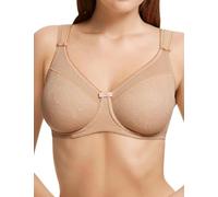 Berlei Beauty Everyday Underwire Minimizer Bra Soutien-Gorge minimisant, Opaque, Beige (Beige), 90C Femme