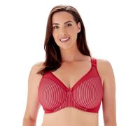 Berlei Beauty Stripe Soutien-Gorge lissant minimisant, Blanc/Jardin Opulent, 80G Femme