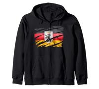 Berlin Allemagne Ours Drapeau Souvenir Voyage Allemand Sweat à Capuche