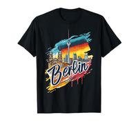 Berlin Allemagne Skyline City Souvenir Voyage Vacances T-Shirt