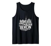 Berlin Allemagne Souvenir de Voyage Cadeau Ville Débardeur
