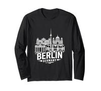 Berlin Allemagne Souvenir de Voyage Cadeau Ville Manche Longue