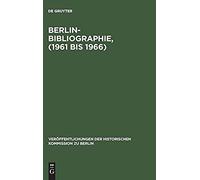 Berlin-Bibliographie, (1961 Bis 1966)