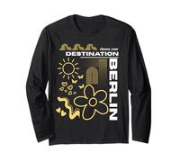 Berlin Choisissez votre destination Allemagne Boho Abstract Manche Longue