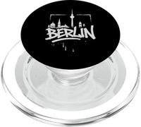 Berlin City Skyline Allemagne Graffiti Art Souvenir de voyage PopSockets PopGrip pour MagSafe