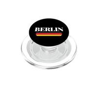 Berlin DE City of Dreams Germany Flag Graphic Vintage Retro PopSockets PopGrip pour MagSafe