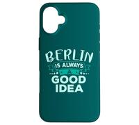 Berlin est Toujours Une Bonne idée de Voyage Amusant en Ville Coque pour iPhone 16 Plus