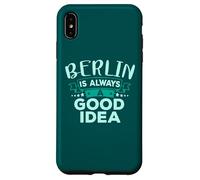 Berlin est Toujours Une Bonne idée de Voyage Amusant en Ville Coque pour iPhone XS Max