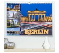 Berlin - Faszination bei Tag und Nacht (hochwertiger Premium Wandkalender 2027 DIN A2 quer), Kunstdruck in Hochglanz: Hauptstadt im Wandel der Jahreszeiten
