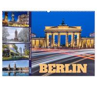 Berlin - Faszination bei Tag und Nacht (Wandkalender 2027 DIN A2 quer), CALVENDO Monatskalender: Hauptstadt im Wandel der Jahreszeiten