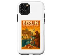 Berlin Germany - Affiche de voyage vintage Coque pour iPhone 11 Pro
