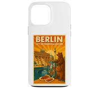 Berlin Germany - Affiche de voyage vintage Coque pour iPhone 13 Pro Max