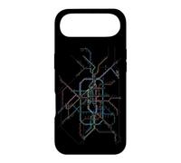 Berlin Germany Metro Suburban Railway - Carte de l'itinéraire Souvenir Coque pour iPhone Air