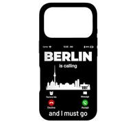 Berlin is Calling & I Must Go Illustration Graphic Designs Coque pour iPhone 17 Pro