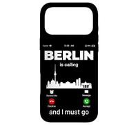 Berlin is Calling & I Must Go Illustration Graphic Designs Coque pour iPhone 17 Pro Max