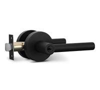 Berlin Modisch Levier d'entree Handle Poignee verrouillage et cle Sleek Round Locking Lever Set [pour la porte d'entree ou le bureau] Reversible