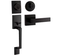 Berlin Modisch Single Cylinder Pichet Sett avec poignee de porte de levier (pour l'entree et la porte d'entree) Reversible pour les mains droite