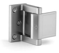 Berlin Modisch Verrou de porte renforcé pour porte battante extra haute résistance Nickel satiné