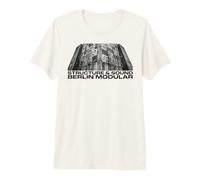 Berlin Modular Techno Structure Sound Brutalist T-Shirt Haut de Gamme