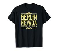 Berlin, Nevada - Gold Rush Mining Ghost Town Coordonnées T-Shirt