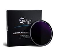 Berlin Optix Filtre ND de 72 mm Qualité Premium ∙ Filtre ND1000 Gris de 72 mm ∙ Isole efficacement de la lumière incidente ∙ Idéal pour la Photographie de Paysage et d'architecture