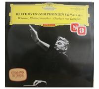 BERLIN PHILHARMONIC/HERBERT VON KARAJAN - BEETHOVEN SYMPHONIEN 8&9[FINALE][138808]VINYL LP IMPORT