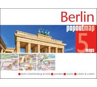 Berlin Popout Map: Pocket-sized, Pop Up Map