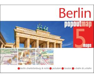 Berlin Popout Map: Pocket-sized, Pop Up Map