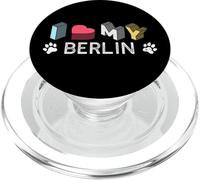 Berlin Prénom personnalisé pour Les Amoureux des Animaux de Compagnie Berlin PopSockets PopGrip pour MagSafe