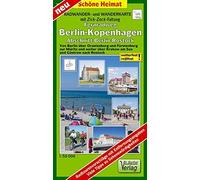 Berlin-Rostock 1 : 50 000 Teilstück Des Fernradweges Berlin-Kopenhagen Radwander- Und Wanderkarte