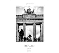Berlin schwarz-weiss Kalender 2026 - Wandkalender | Fotokalender Deutschland 59x42cm Grosses Format - Eleganter Schwarz-Weiß-Print mit beeindruckenden Berlin-Motiven