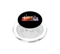 Berlin Skyline Allemagne Capitale Watercolor Style PopSockets PopGrip pour MagSafe