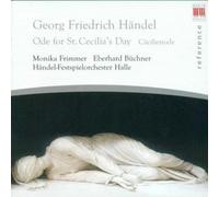 BERLIN SO / KURT SAN - HANDEL ODE FOR ST CECILIAS D - CD - G4z