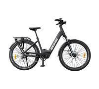 BERLIN SUV noir mat - E-Bike, moteur arrière Bafang 48V 250W, Schwalbe Sam K-Guard 27,5x2,35 avec Suntour XCM Hydraulic Suspension