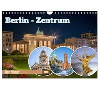 Berlin-Zentrum - Der Planer (Wandkalender 2026 DIN A4 quer), CALVENDO Monatskalender: Beeindruckende Aufnahmen aus dem Herzen Berlins und Platz für Ihre Termine, Notizen und Planungen.
