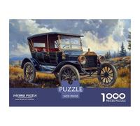 berline Ancien Style 1000 Pieces Jigsaw Puzzles for Adults Educhational Games Stress Relieving Entertainment Exercise The Memory of The Brain for The Whole for Women, Gifts for Men