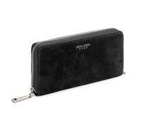 Berliner Bags Lyon Grand Portefeuille en Cuir avec Protection RFID, Portemonnaie Élégant pour Femme, Compartiments Cartes et Billets, Livré en Coffret Cadeau - Noir