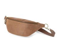 Berliner Bags Mona Sac Banane en Cuir Véritable avec Sangle Réglable, Élégant et Polyvalent, à Porter à la Taille ou en Bandoulière, Idéal pour Femme et Homme - Marron